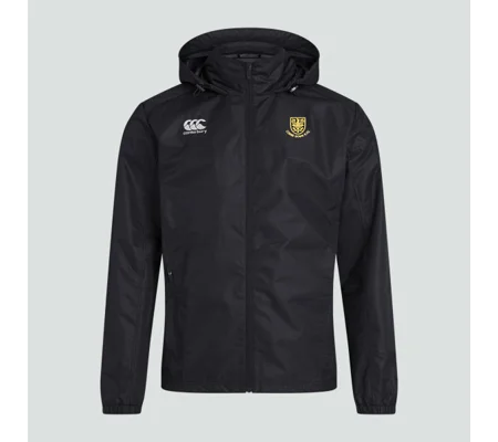 Youth Combe Down RFC CCC Club Rain Jacket - Black