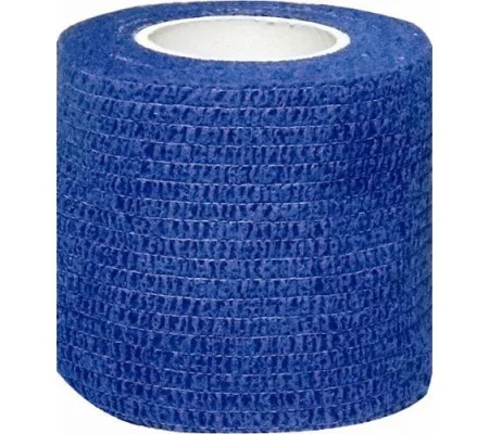 COHESIVE BANDAGE BLUE 5cm x 4.5 m