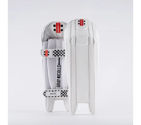 Gray Nicolls Prestige Wicket Keeping Pads - White
