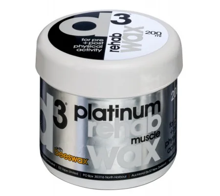 D3TAPE SILVER PLATINUM REHAB WAX 200G