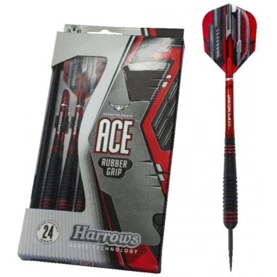 Harrows Ace Rubber Coated Brass Darts