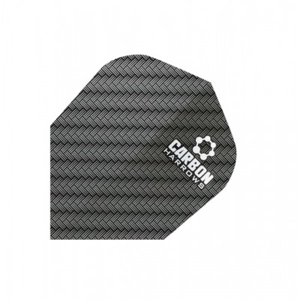 HARROWS DART FLIGHTS DIMPLEX CARBON BLACK STYLE NO. 19