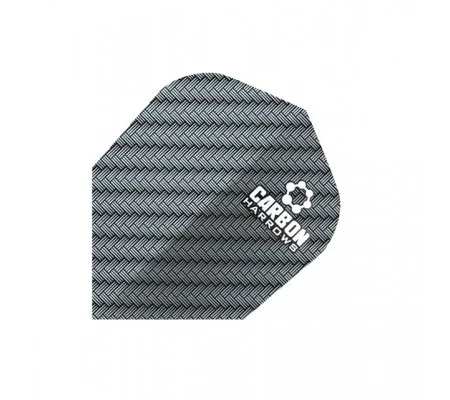 HARROWS DART FLIGHTS DIMPLEX CARBON BLUE STYLE NO. 20