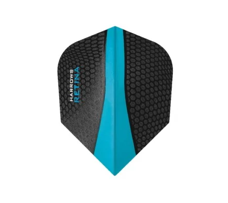 HARROWS DART FLIGHTS DIMPLEX RETINA BLUE STYLE NO.22