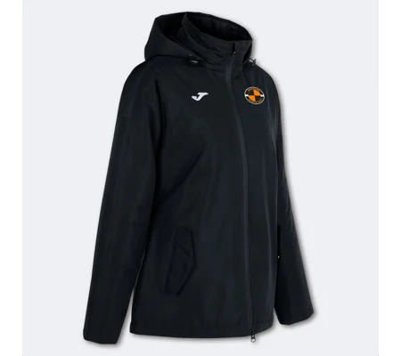 Downend Saints Joma Ladies Trivor 3/4 Fleece Lined Anorak - Black