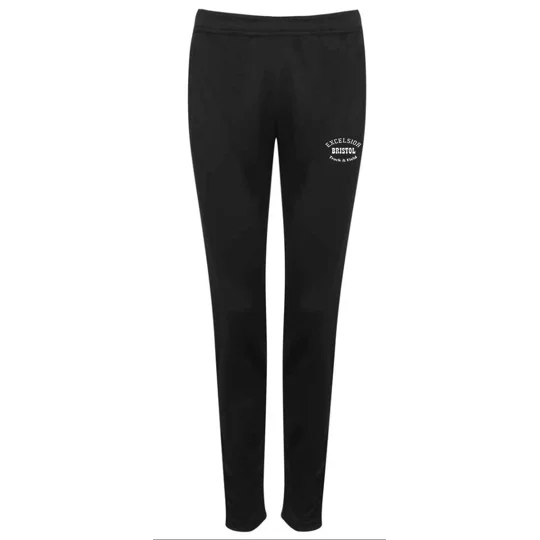 Excelsior Track & Field Ladies Slim Training Pants - Black