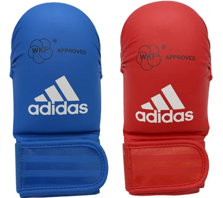 ADIDAS WKF KARATE MITTS WITHOUT THUMB