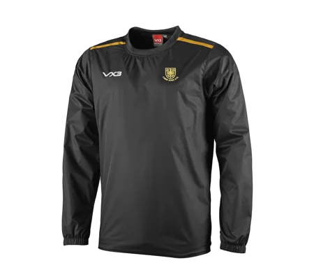 Youth Combe Down RFC VX3 Fortis Contact Top - Black/Amber