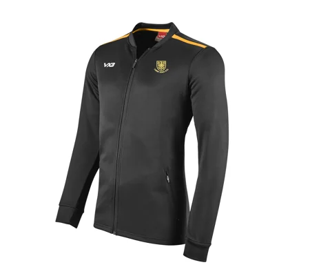 Youth Combe Down RFC VX3 Fortis Presentation Jacket - Black/Amber