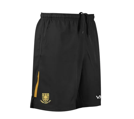 Youth Combe Down RFC VX3 Fortis Leisure Short - Black/Amber