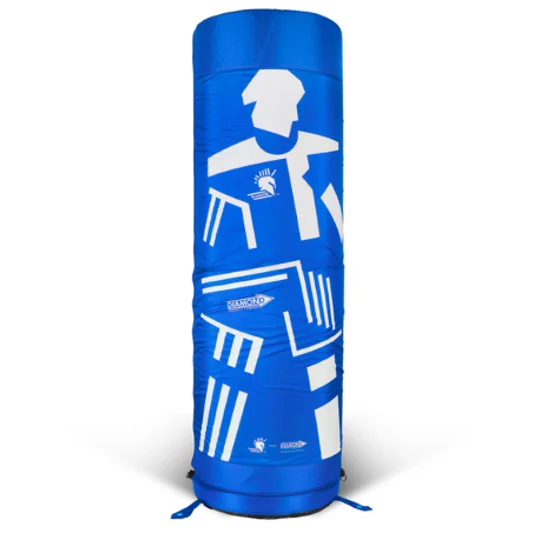Diamond Gladiator Giant Foam Mannequin - Blue