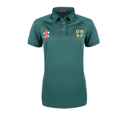 Coalpit Heath CC Gray Nicolls Ladies Matrix V2 Polo Shirt - Green