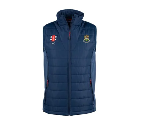 Hanham CC Gray Nicolls Pro Performance Body Warmer - Navy