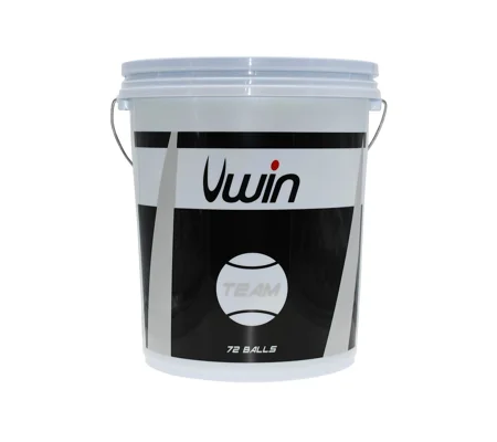 Uwin Team Tennis Balls - Bucket of 72 balls