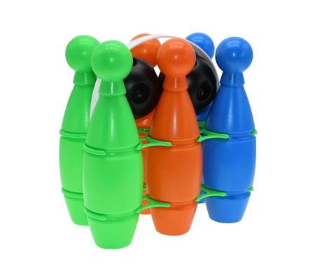 Multi-colour Plastic Bowling Set