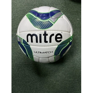 Clearance Mitre Ultimatch Matchball Size 4 White/Green