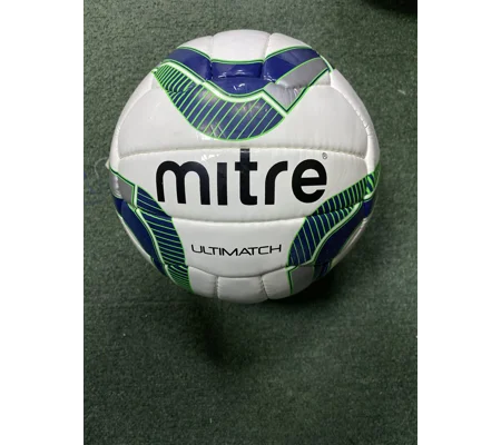 Clearance Mitre Ultimatch Matchball Size 4 White/Green