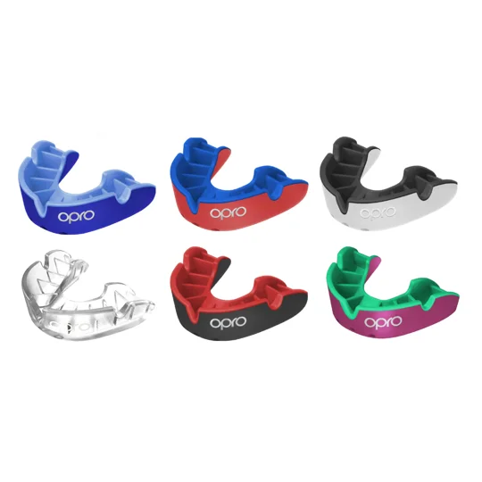 OPRO Silver Self-Fit Mouthguard