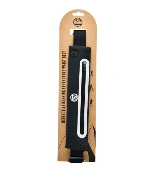 Six Peaks Reflective Running Expandable Waistband Belt