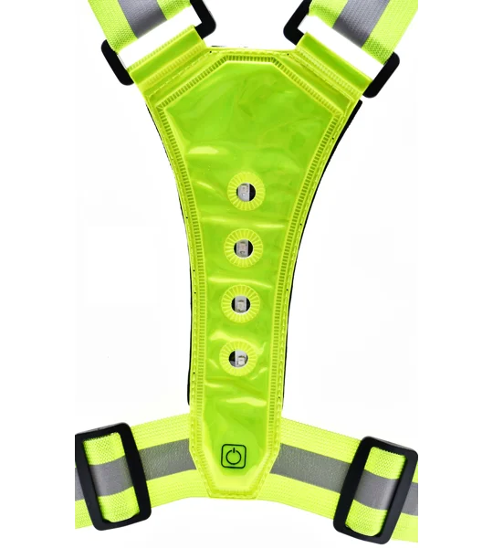Six Peaks LED Reflective Vest with Phone Holder