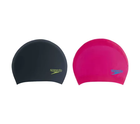 Speedo Long Hair Silicone Cap Junior