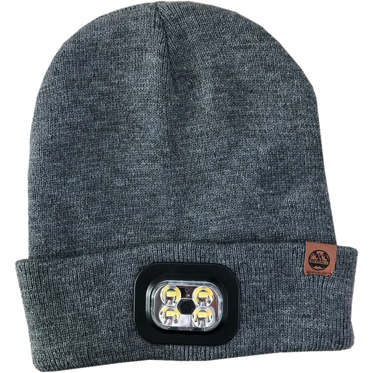 Six Peaks LED Lighted Beanie Hat - Black