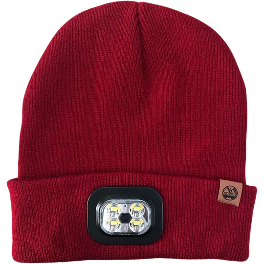 Six Peaks LED Lighted Beanie Hat - Black
