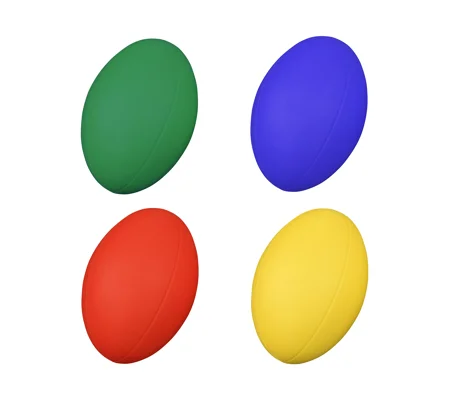 Coated Foam Rugby Balls