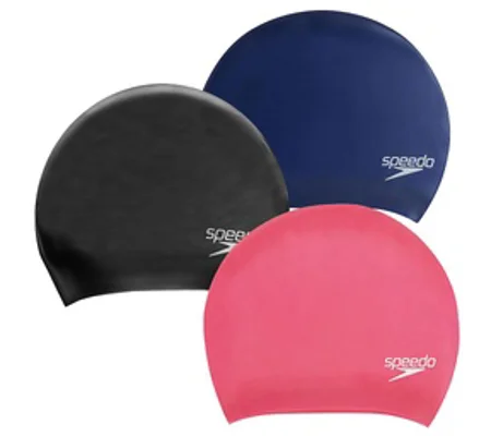 Speedo Long Hair Silicone Cap - Adults