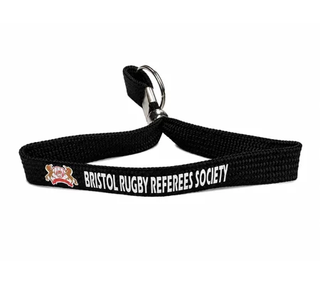 Bristol Ref Society Wristband - Black
