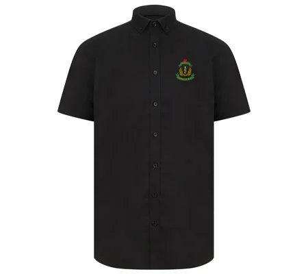 Bristol Imperial RFC Oxford Slim Fit S/S Shirt - Black