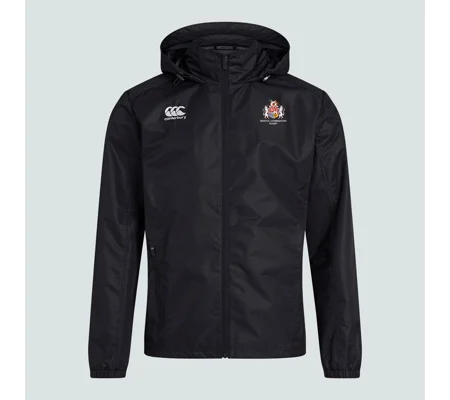 Bristol Combi Rugby CCC Club Rain Jacket - Black