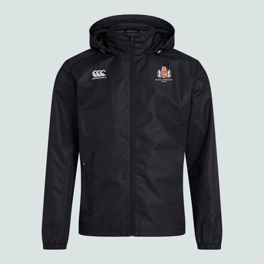 Bristol Combi Rugby CCC Club Rain Jacket - Black