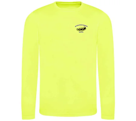 Bitton Road Runners L/S T-Shirt Adults - Yellow