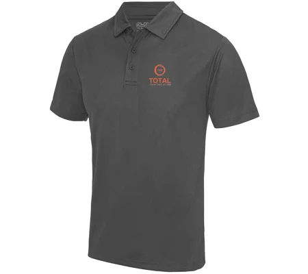 Total Care and Repair Polo Shirt - Grey