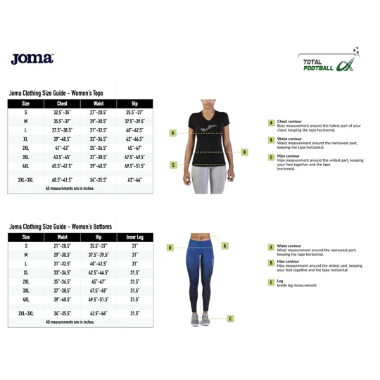 BSYFC Joma Womens Eco Supernova S/S Tee - Orange/Black