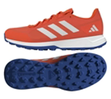 Adidas Zone Dox 2.2S Orange OR Yellow Hockey Shoe