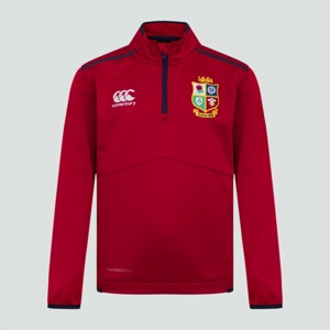Canterbury Lions Juniors 1/4 Zip Fleece - Red