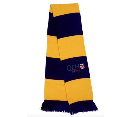 QEH Scarf - Navy/Gold