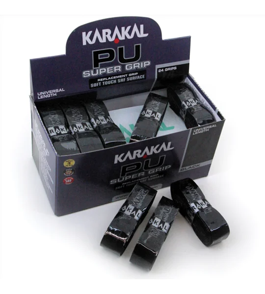 Karakal Black PU Super Grip (Pack of 24)
