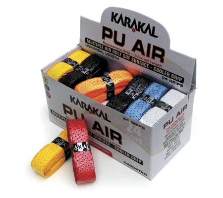 Karakal Coloured PU Super Air Grip (Pack of 24)