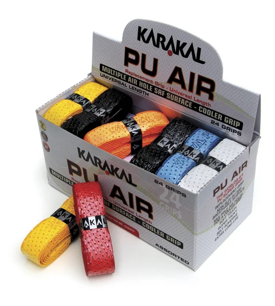 Karakal Coloured PU Super Air Grip (Pack of 24)