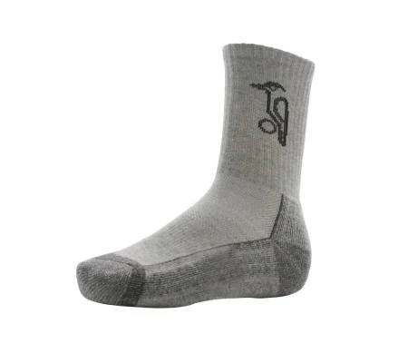 Kookaburra Cricket Sock Grey (Single Pair)