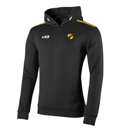 Keynsham RFC VX3 NEW Fortis Youth Hoodie - Black/Amber