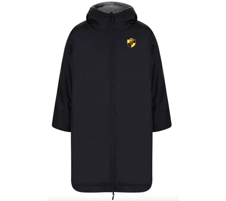 Keynsham RFC All Weather Robe Print Logo - Black