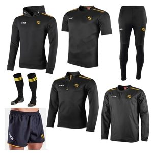 Keynsham RFC Seniors VX3 Fortis Gold Pack - C/W Sponsor Prints