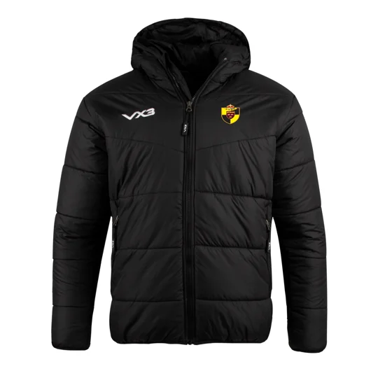 Keynsham RFC Lorica Quilted Jacket - Black