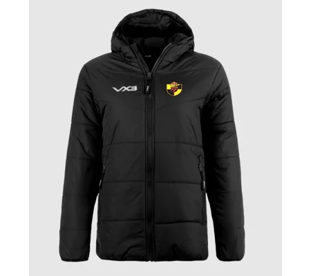 Keynsham RFC VX3 NEW Ladies Lorica Quilted Jacket - Black