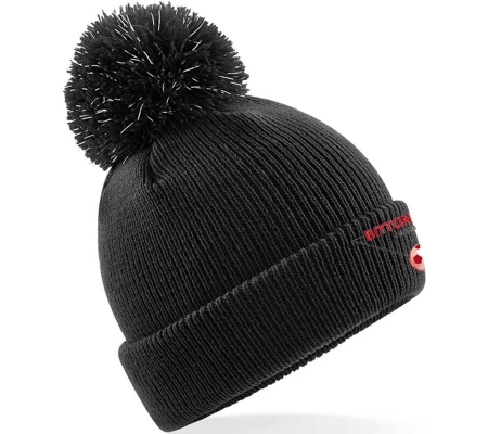 Bitton AFC Junior Bobble Hat - Black