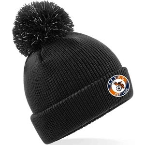 BSYFC Junior Bobble Hat - Black